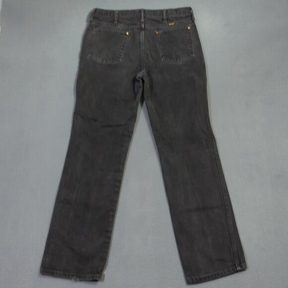 Wrangler VTG Jeans Men's 34x32 Fits 32x31 Black 936 WBK Slim Cowboy Cut Slim Fit - Picture 3 of 11